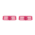 Balenciaga Pink Icon Earrings - 18K White Gold