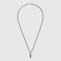 Gucci Double G Enamel Pendant Necklace