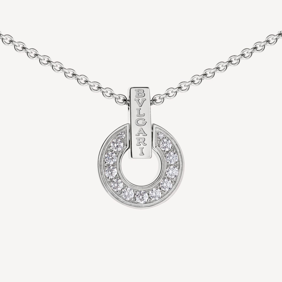 Bvlgari Moissanite Necklace - 18K Gold