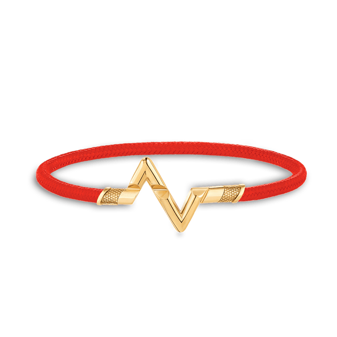 Louis Vuitton Volt Upside Down Play Red Bracelet
