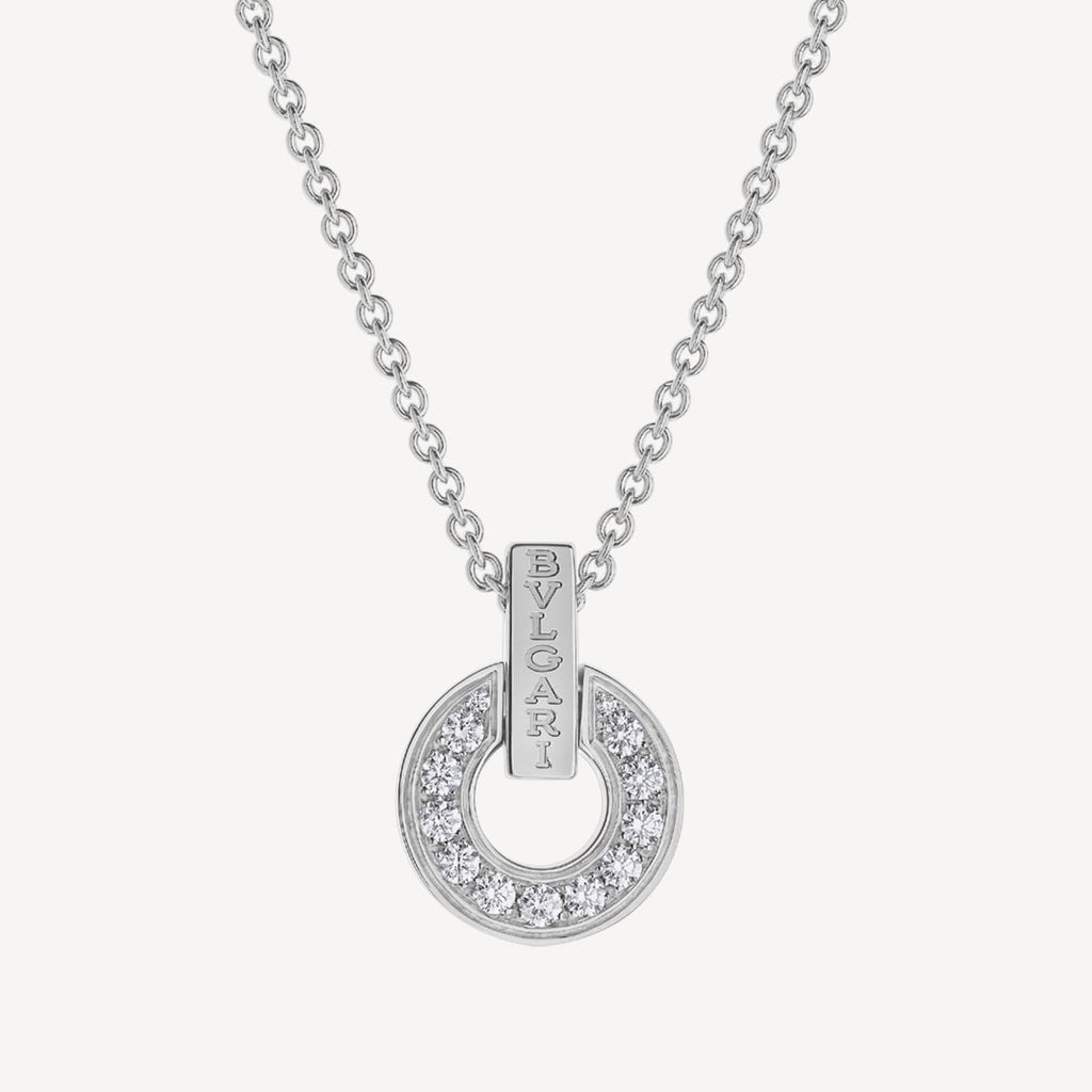 Bvlgari Moissanite Necklace - 18K Gold