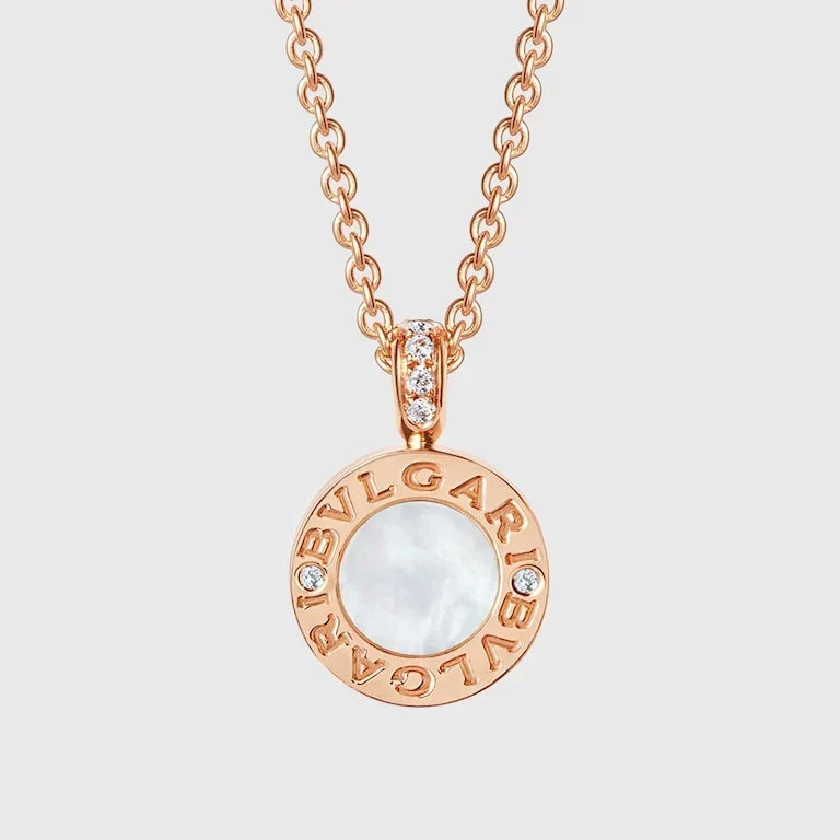 Bvlgari White Ceramic Necklace - 18K Gold