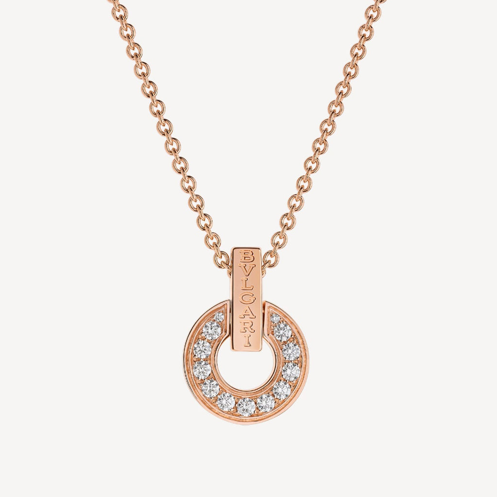 Bvlgari Moissanite Necklace - 18K Gold