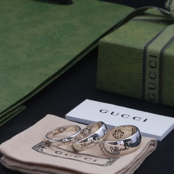 Gucci Double G Blind For Love Ring