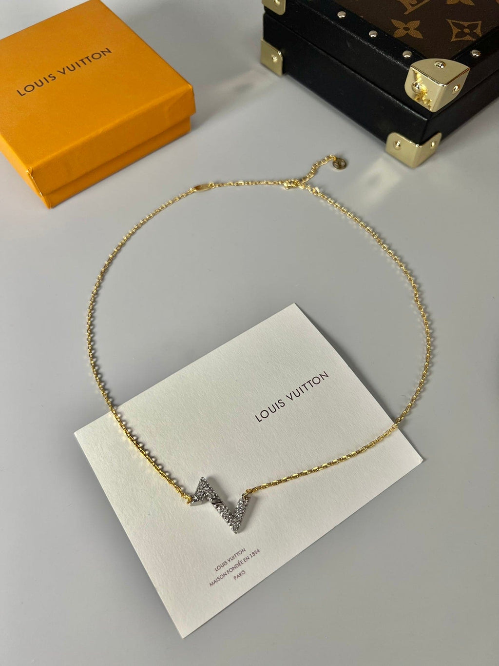 Louis Vuitton Volt Upside Down Pendant Necklace