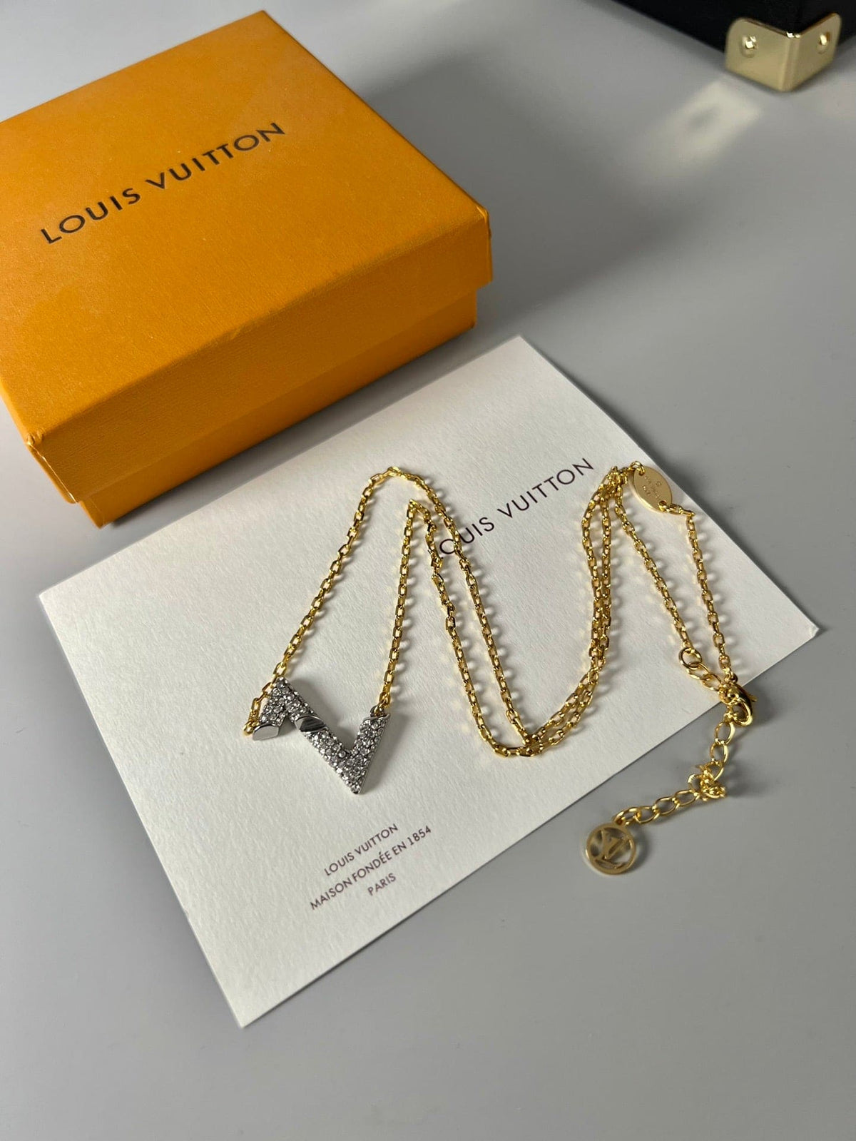 Louis Vuitton Volt Upside Down Pendant Necklace
