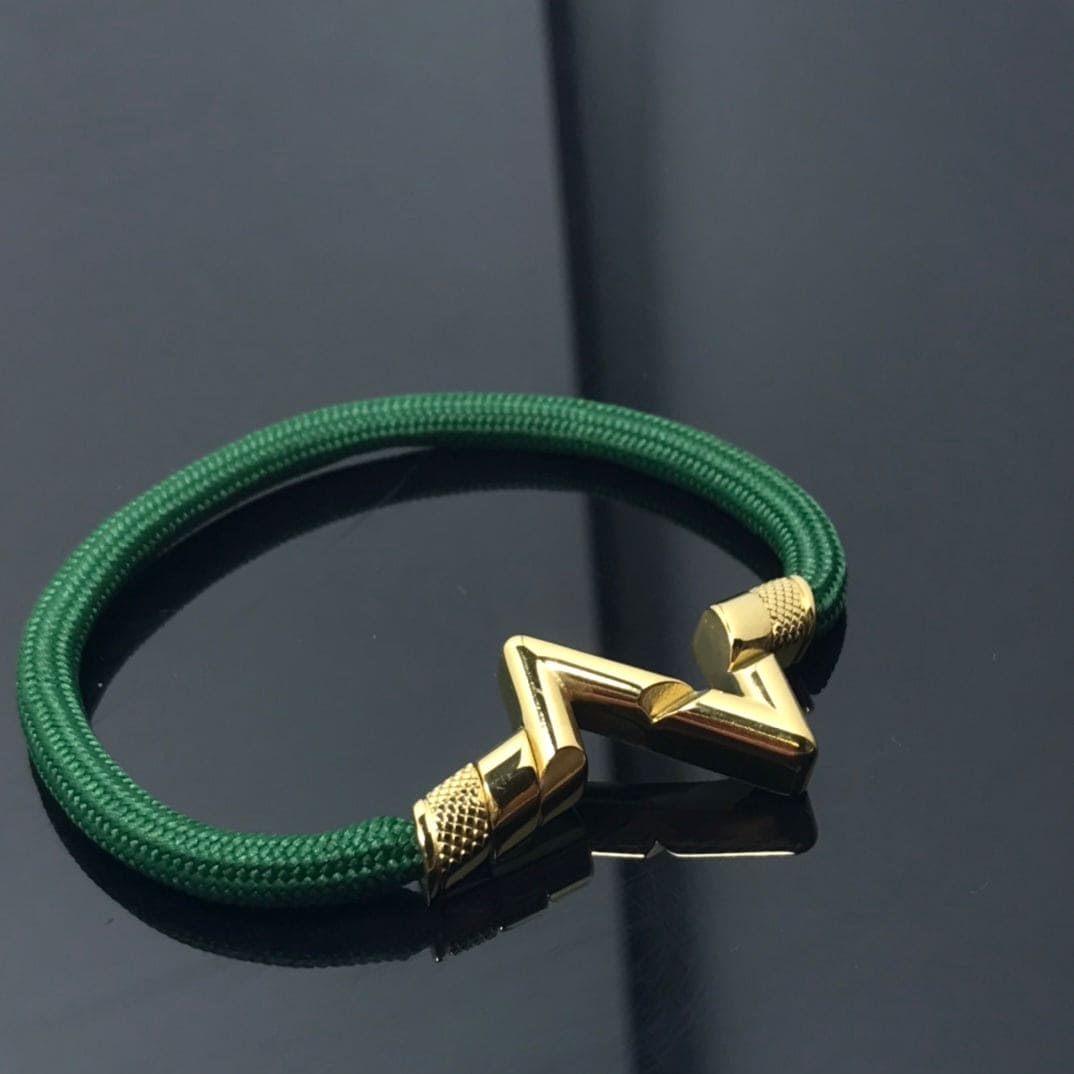 Louis Vuitton Volt Upside Down Play Green Bracelet