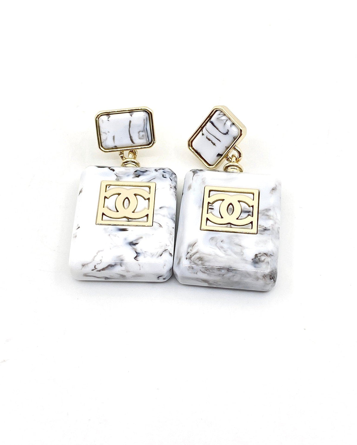 Chanel Eternal No. 5 Earrings - 18K Yellow Gold