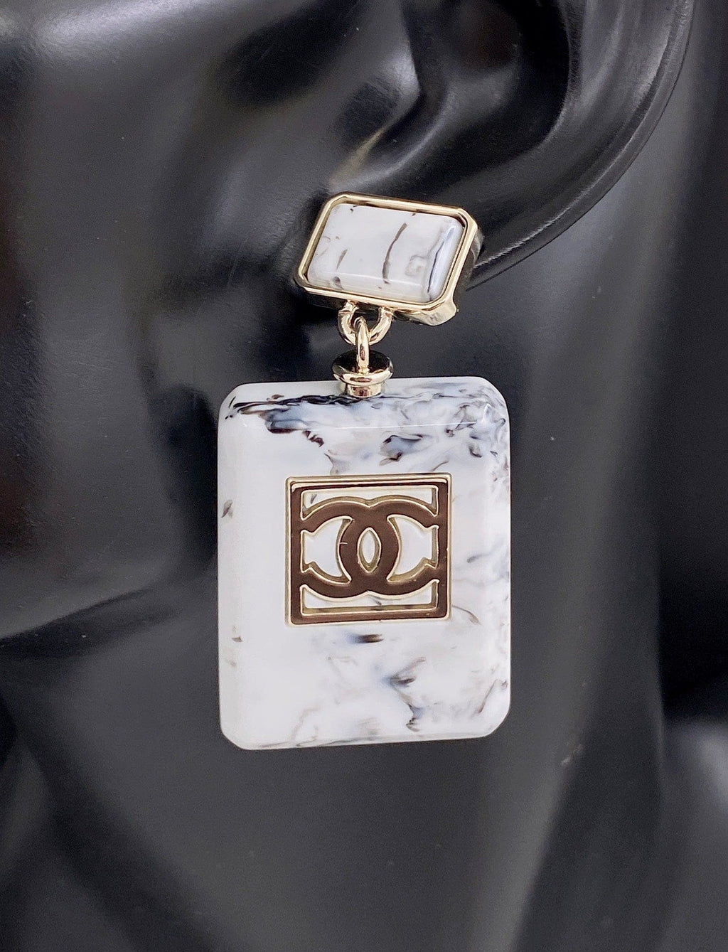 Chanel Eternal No. 5 Earrings - 18K Yellow Gold