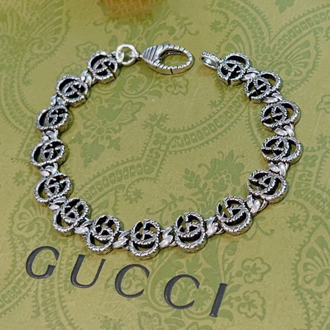 Gucci Double G Interlocking G Bracelet