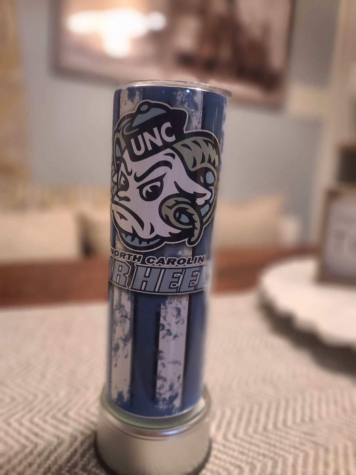 Personalized 20 oz Stainless Steel Tumbler with Straw