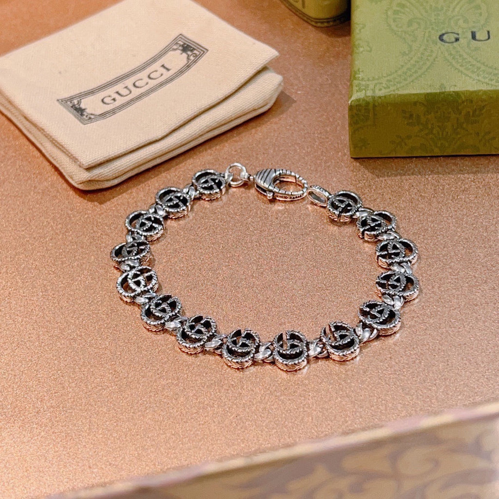 Gucci Double G Interlocking G Bracelet