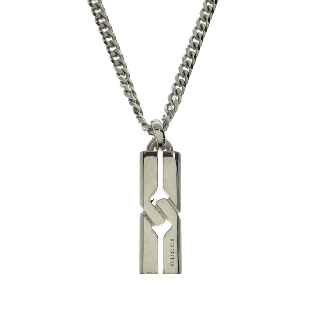 Gucci Double G Knot Pendant Necklace