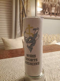 Personalized 20 oz Stainless Steel Tumbler with Straw