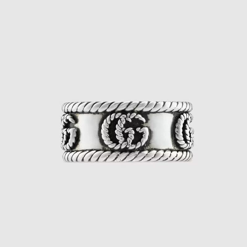 Gucci Double G Ring - 10 mm Width