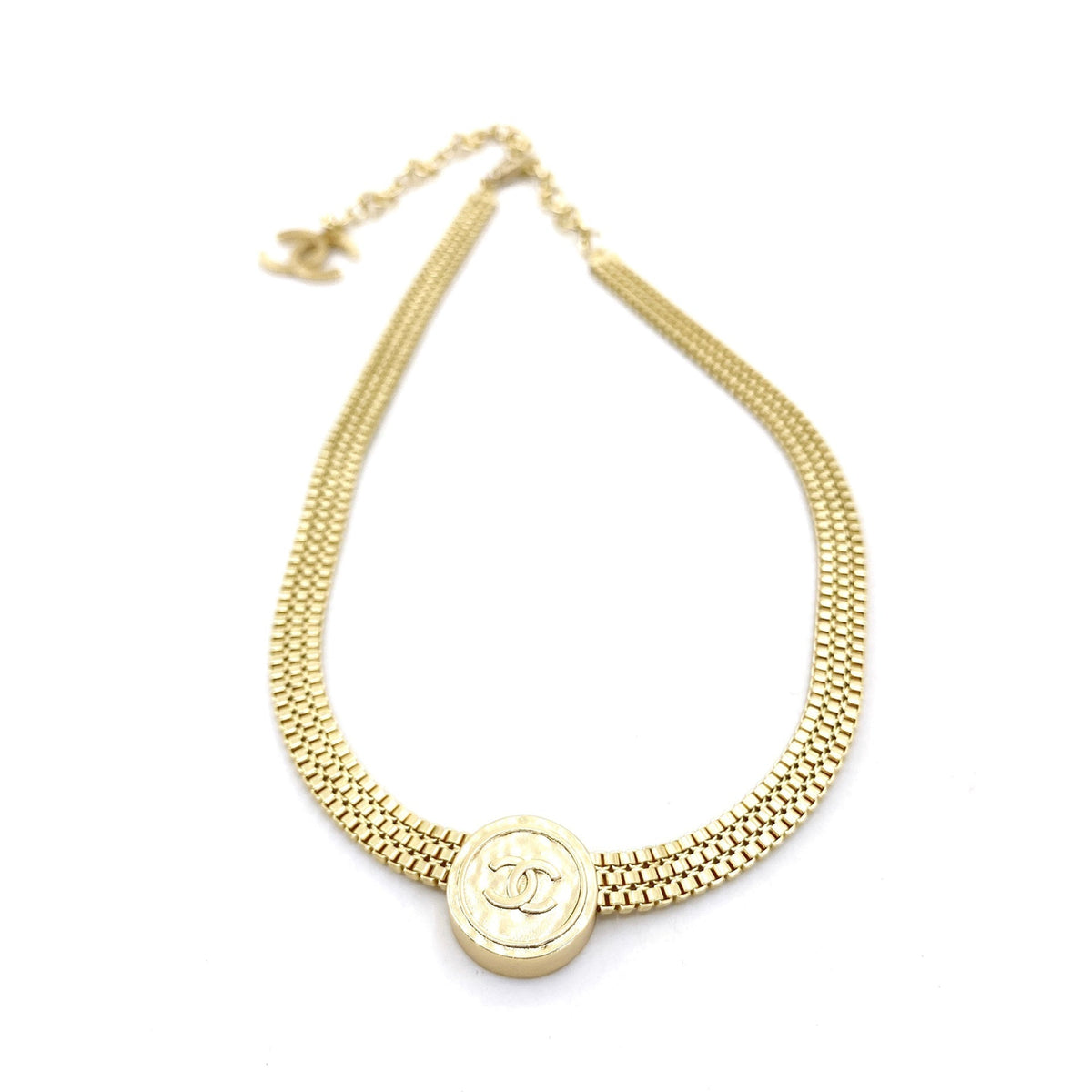 Chanel Choker Chain Necklace