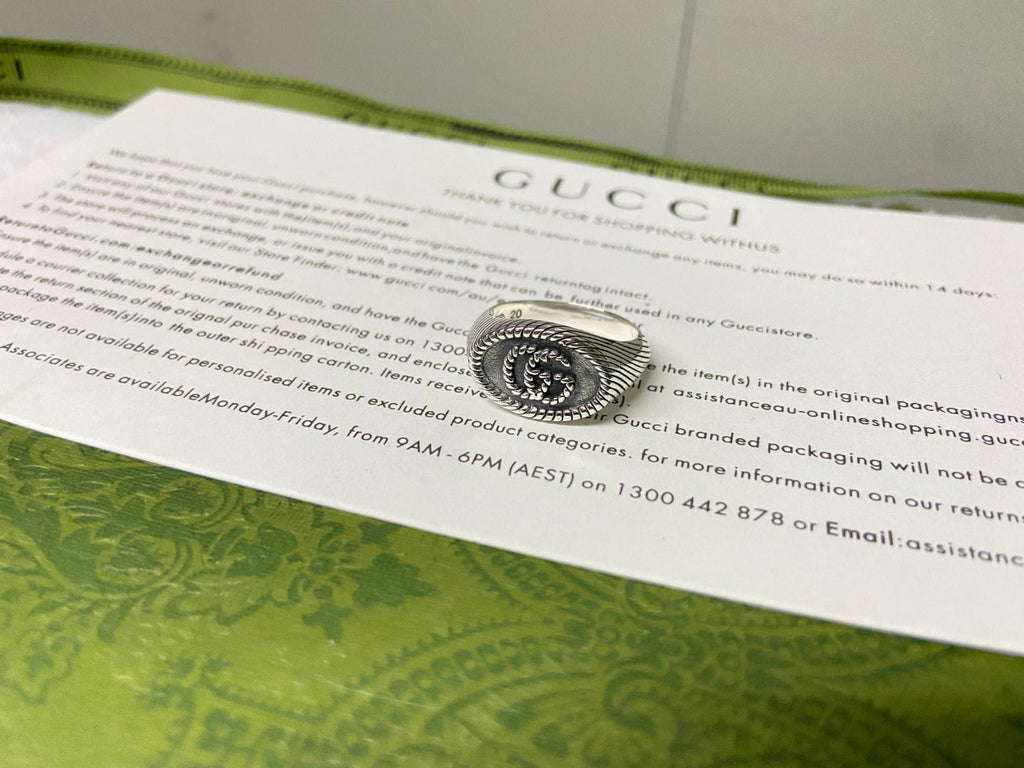 Gucci Double G Marmont Pinky Ring