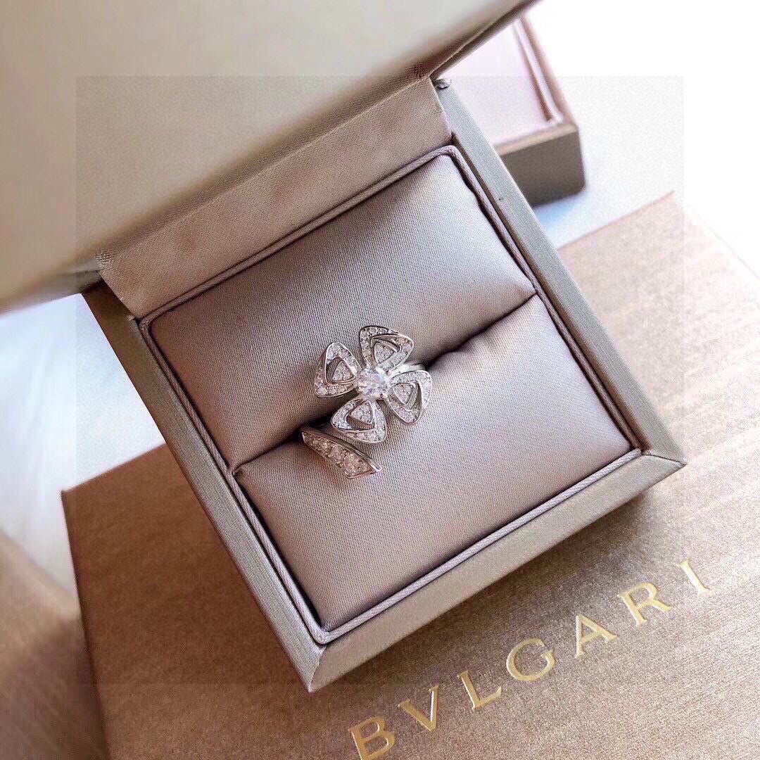 Bvlgari Fiorever Ring - 18K White Gold