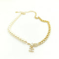 Chanel Pearl Chain Choker Necklace