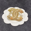 Chanel Pearl Gold Brooch