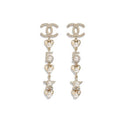 Chanel No.5 Long Earrings - 18K Yellow Gold