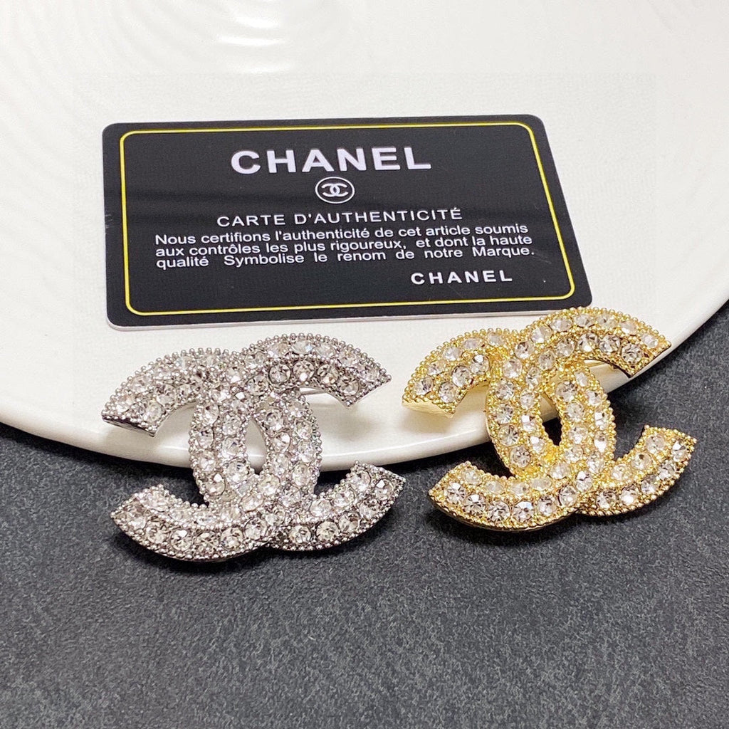 Chanel Diamond Brooch