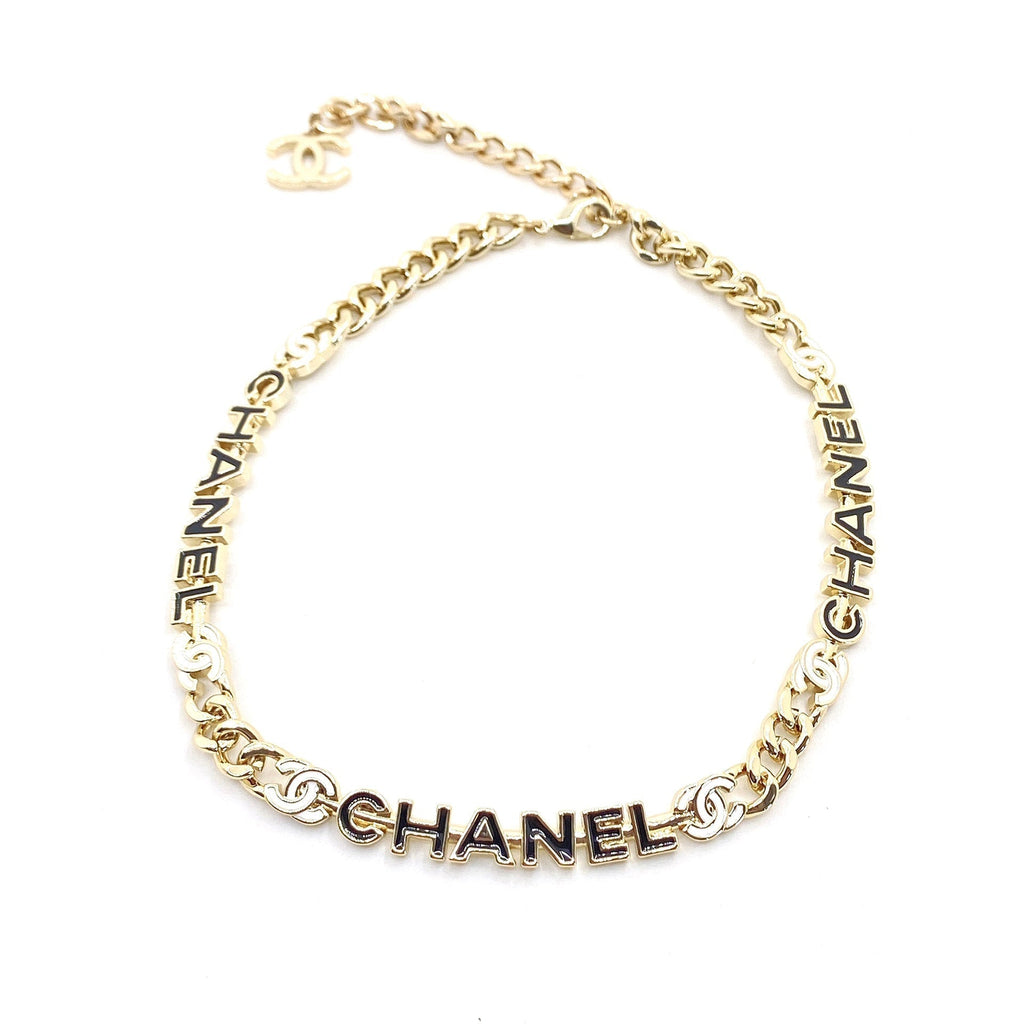 Chanel Chain Choker Necklace