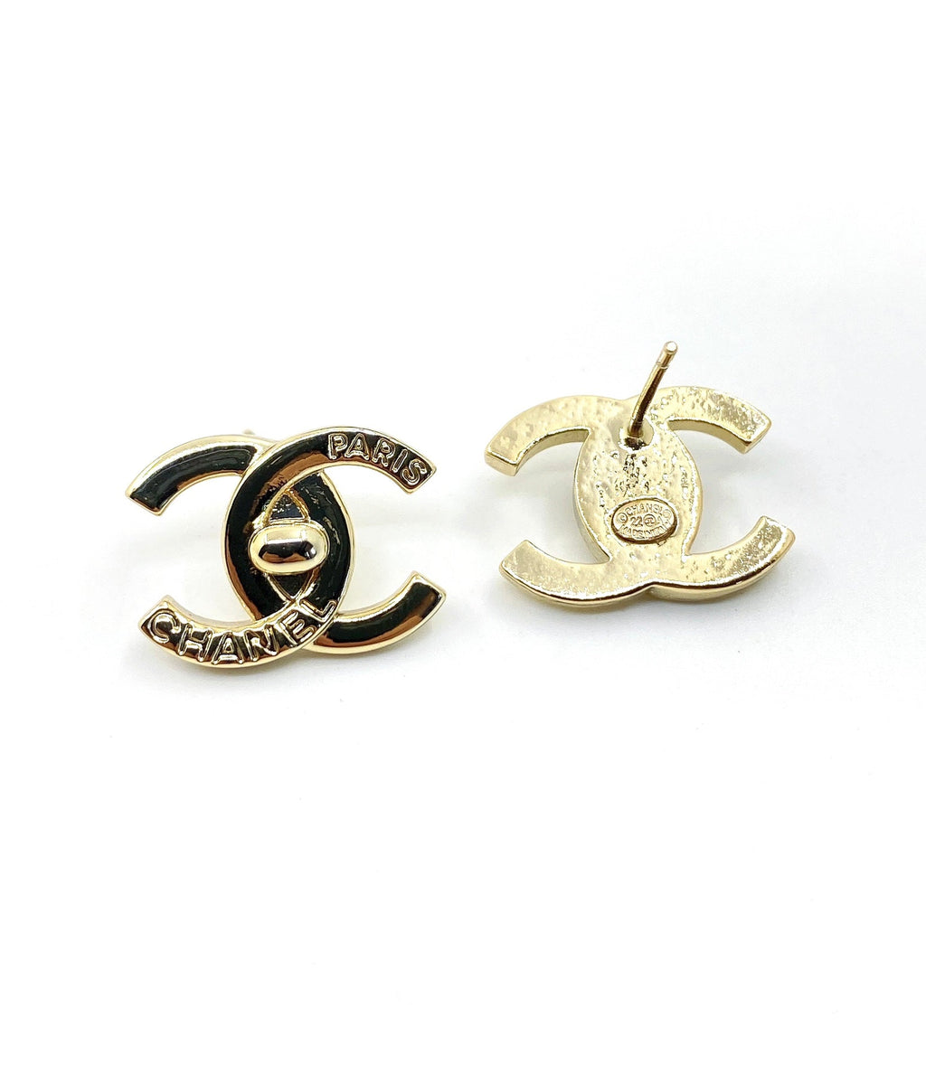 Chanel Earrings - 18K Yellow Gold
