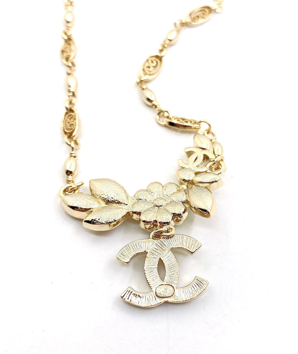 Chanel Flowers Diamond Necklace
