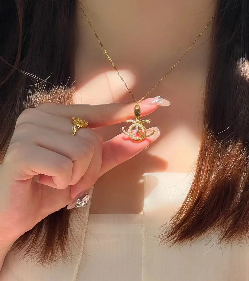 Chanel Diamond Long Necklace
