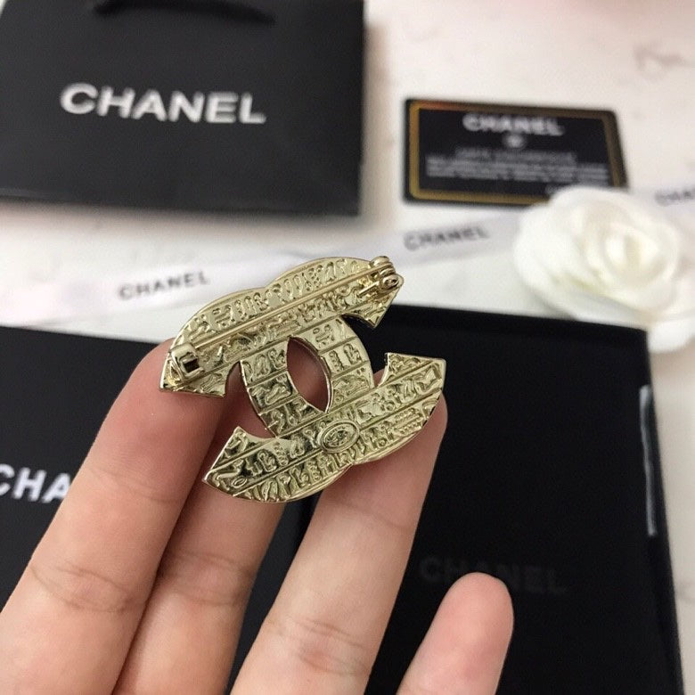 Chanel Diamond Brooch