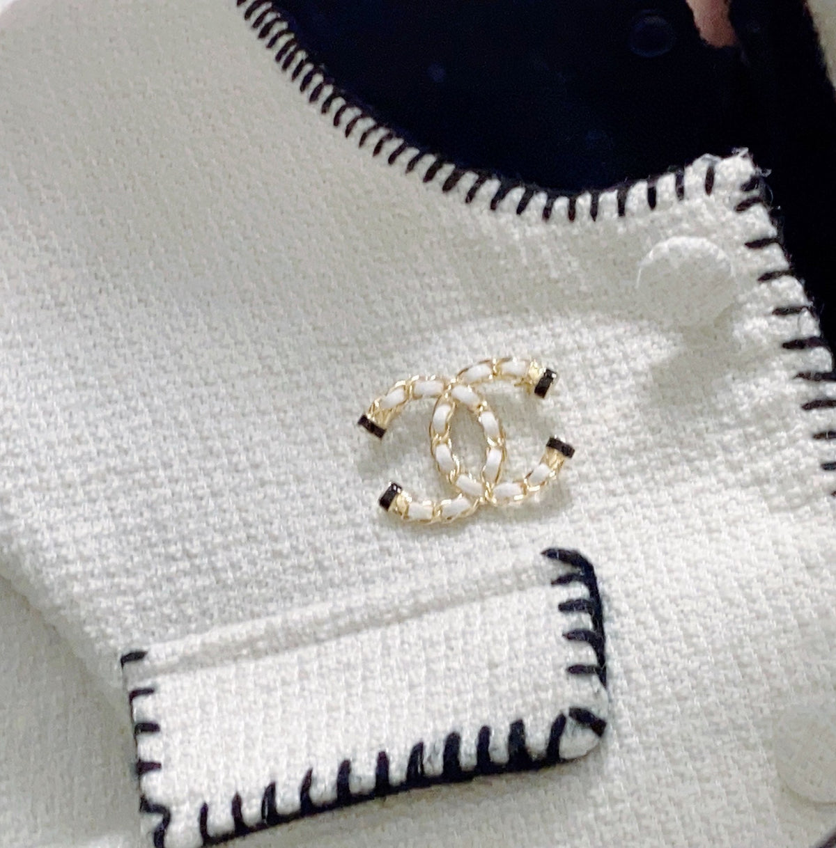 Chanel Pearl Brooch