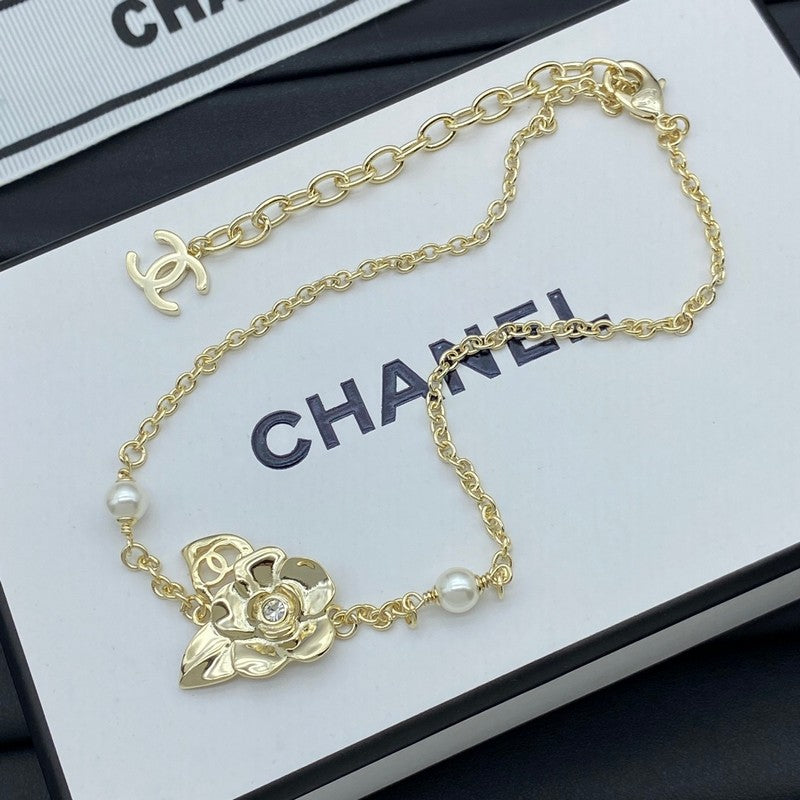 Chanel Camellia Necklace