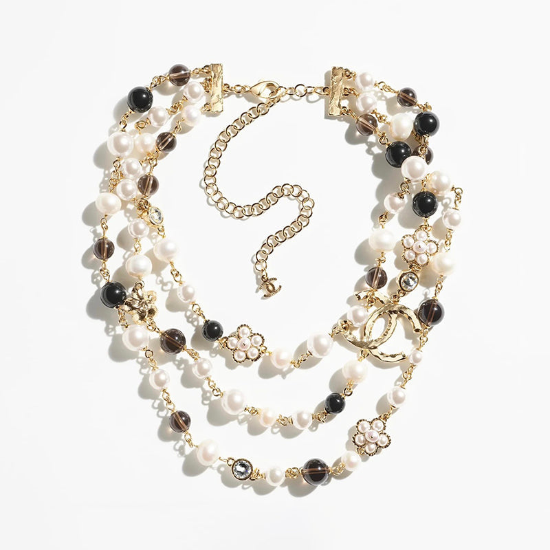 Chanel 24B Long Pearl Necklace