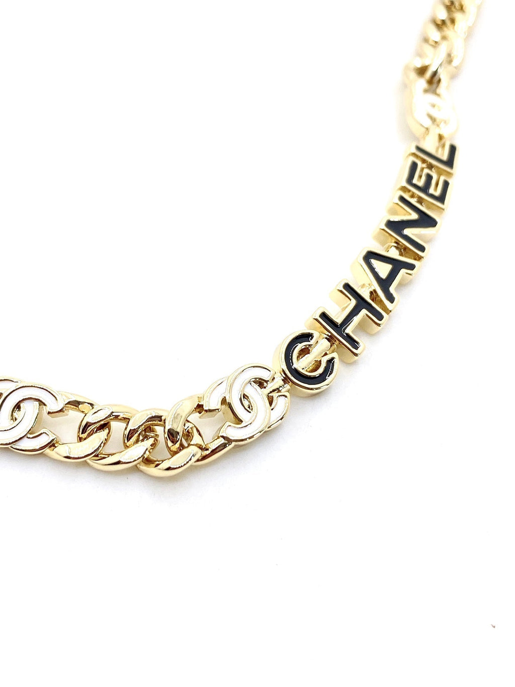 Chanel Chain Choker Necklace
