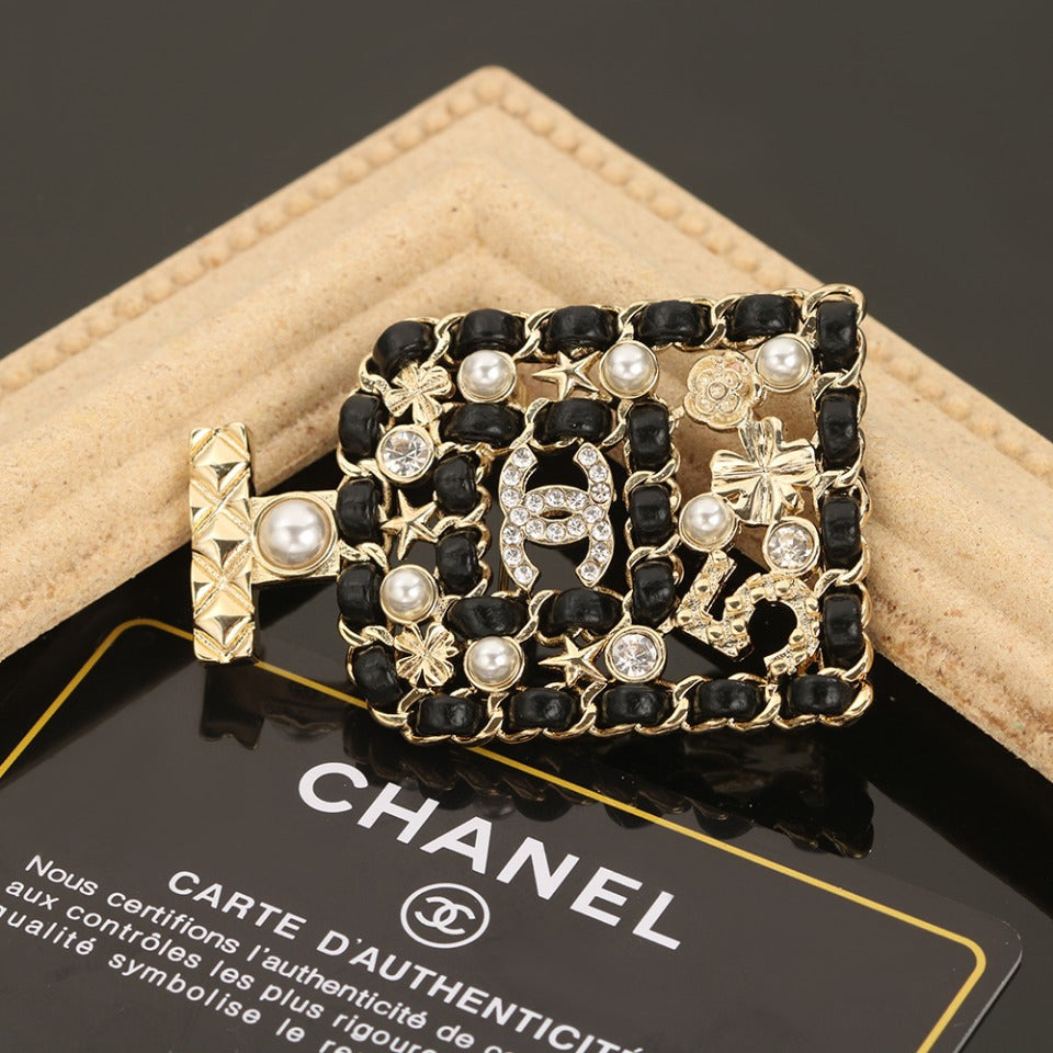 Chanel Bottle Strass Brooch