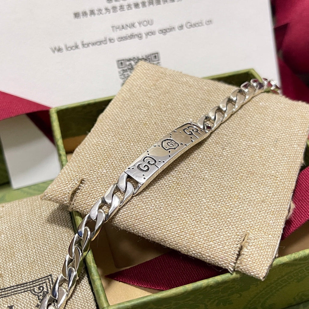 Gucci Double G Ghost Chain Bracelet
