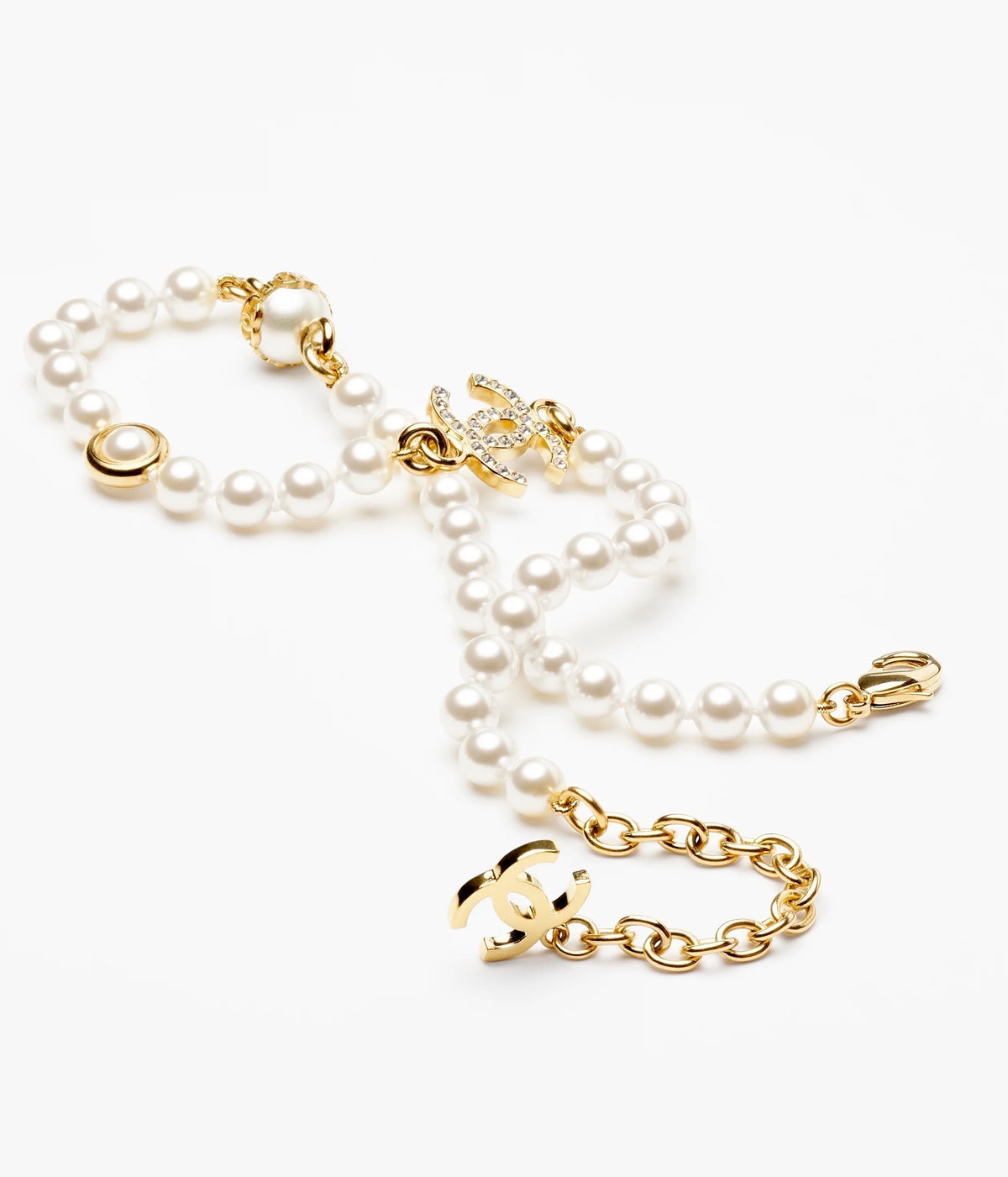 Chanel Pearl Chain Necklace