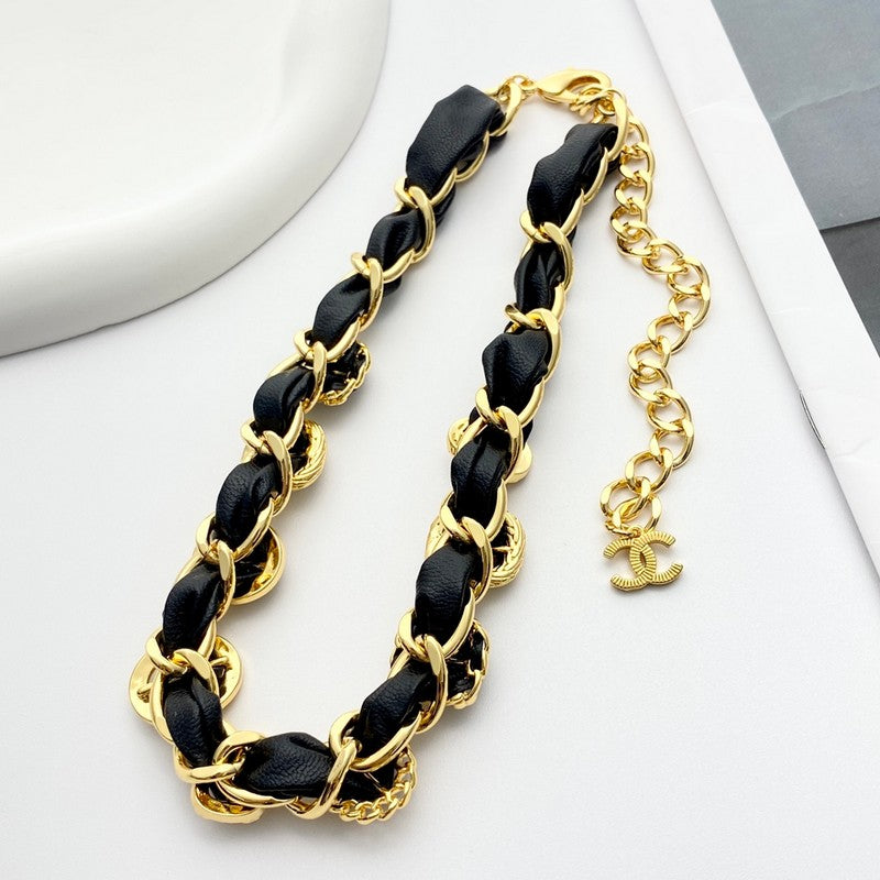 Chanel 2024 Leather Necklace