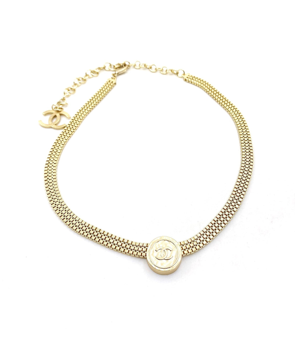 Chanel Choker Chain Necklace