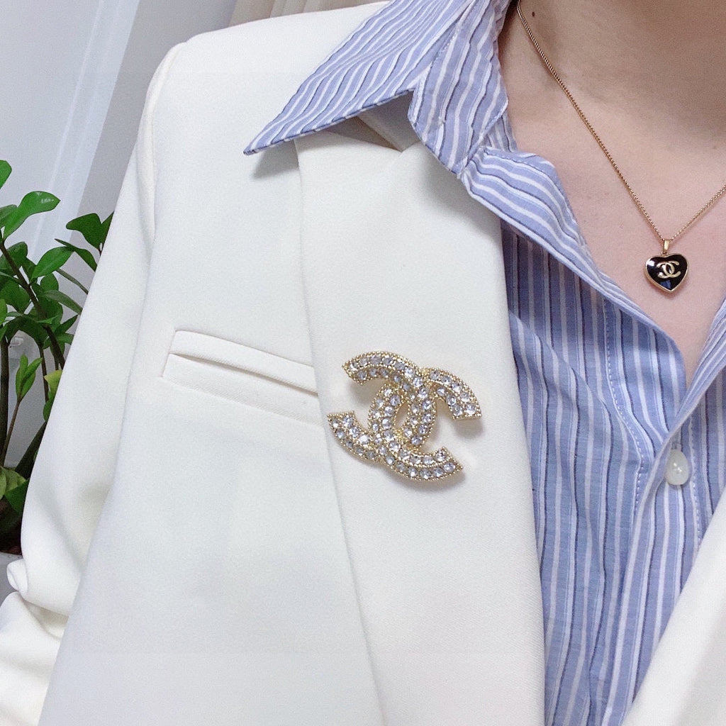 Chanel Diamond Brooch