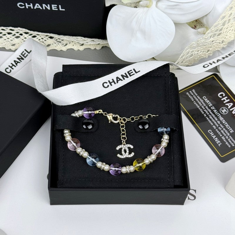 Chanel 26C Color Crystal Bracelet