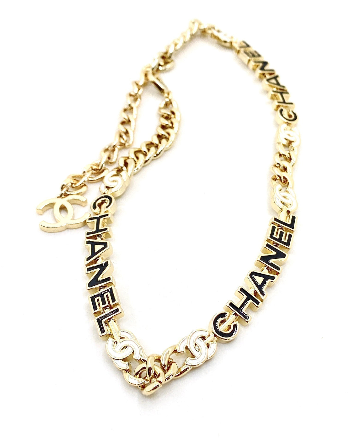 Chanel Chain Choker Necklace