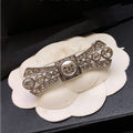 Chanel Bow Tie Diamond Brooch