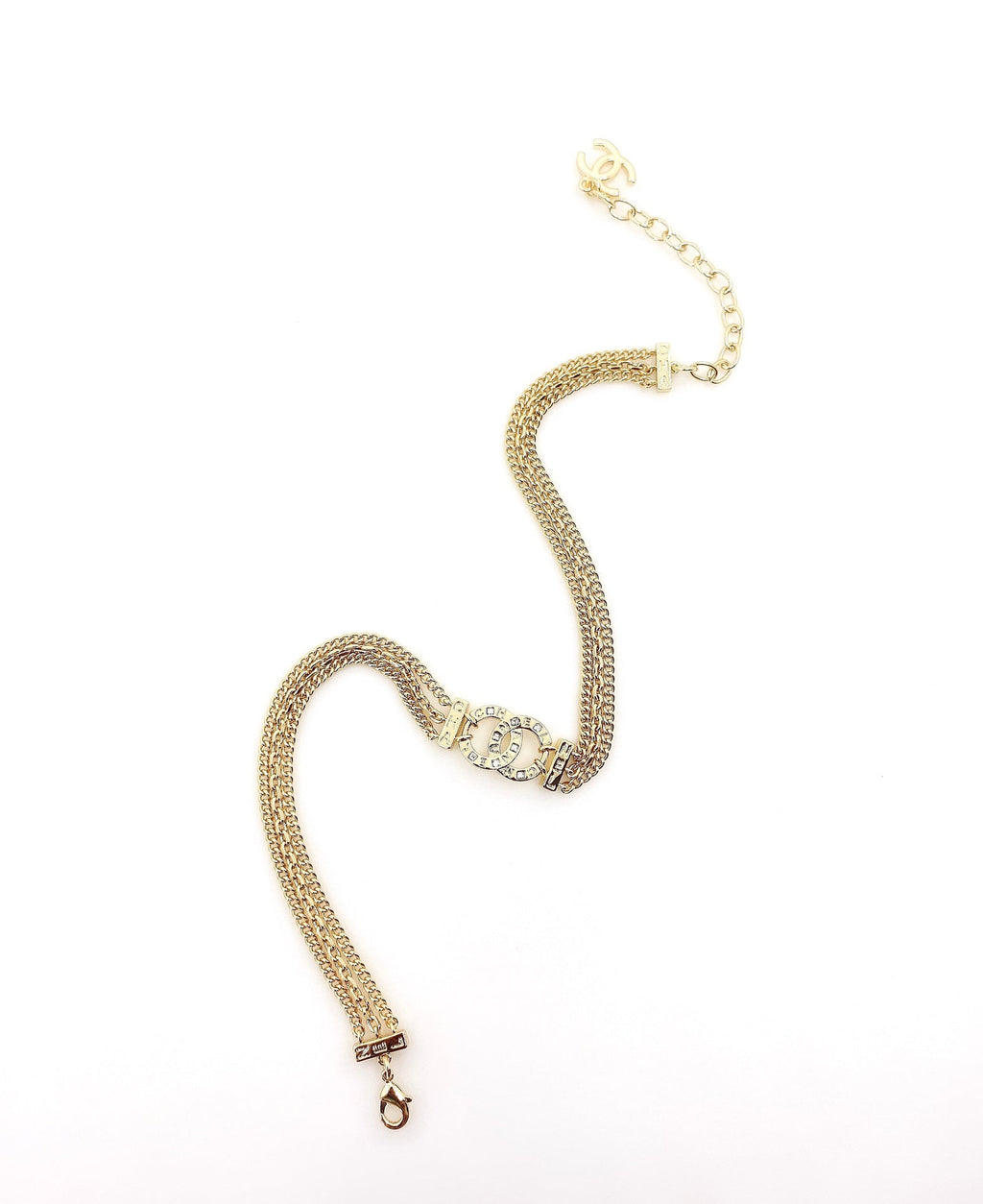 Chanel Chain Choker Necklace