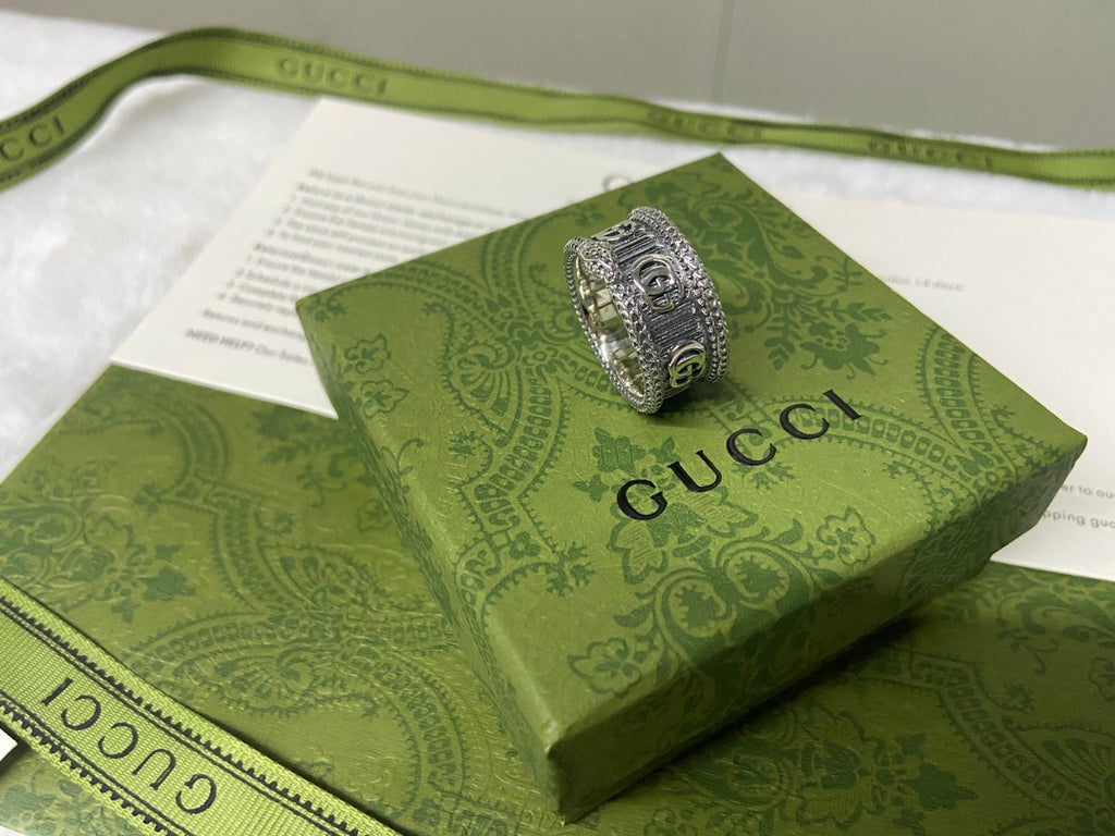Gucci Double G Snake Ring