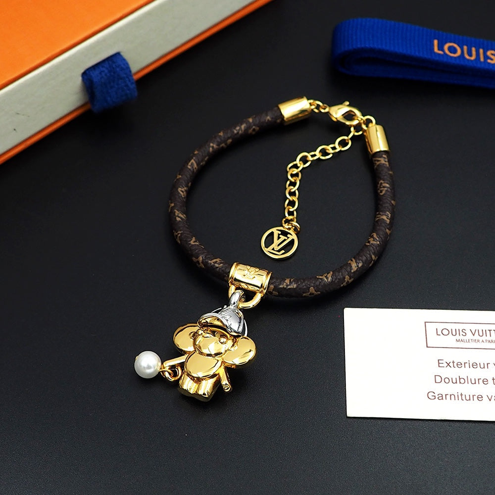 Louis Vuitton Vivienne Pearl Bracelet