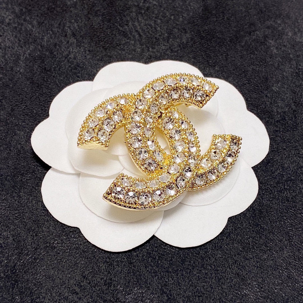 Chanel Diamond Brooch