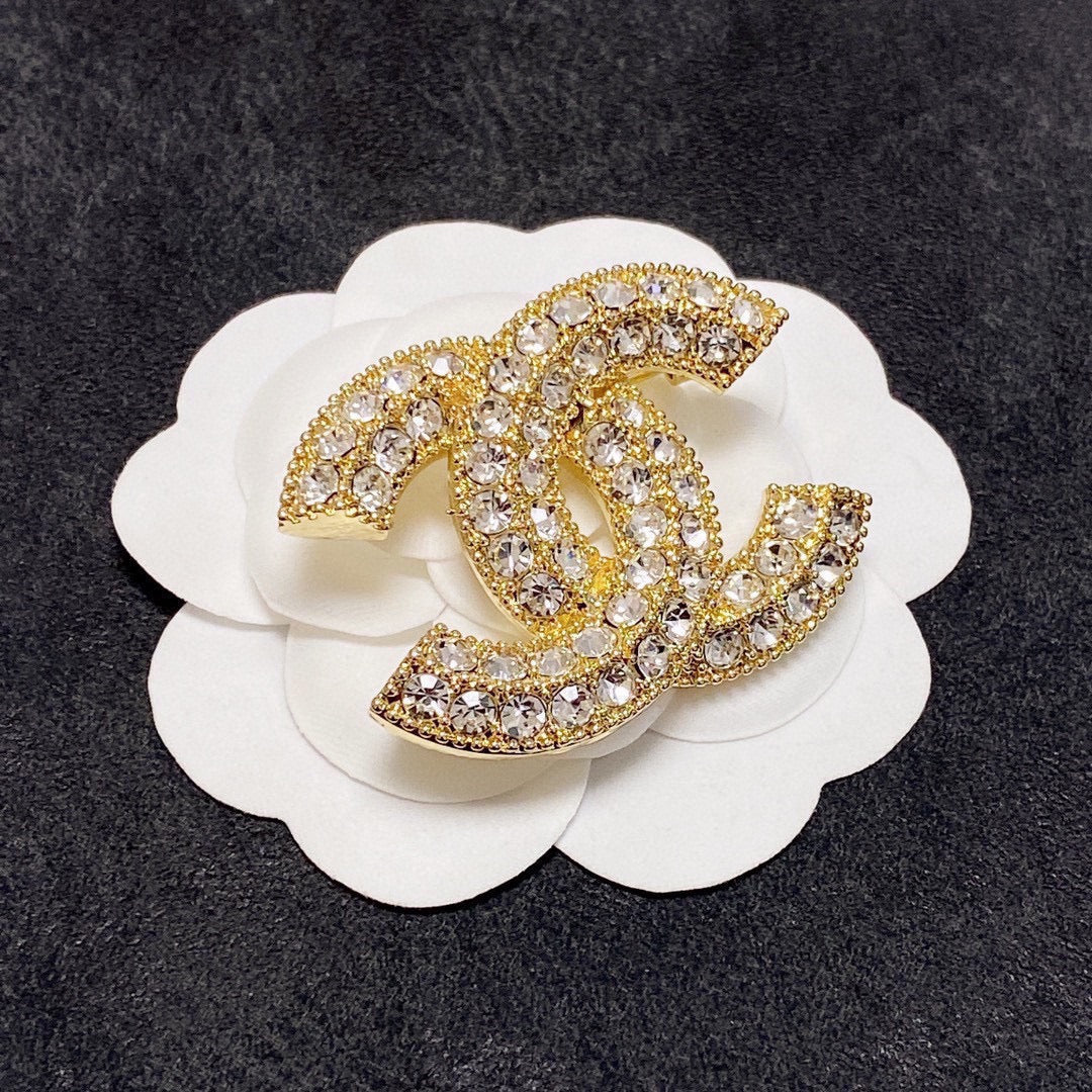 Chanel Diamond Brooch