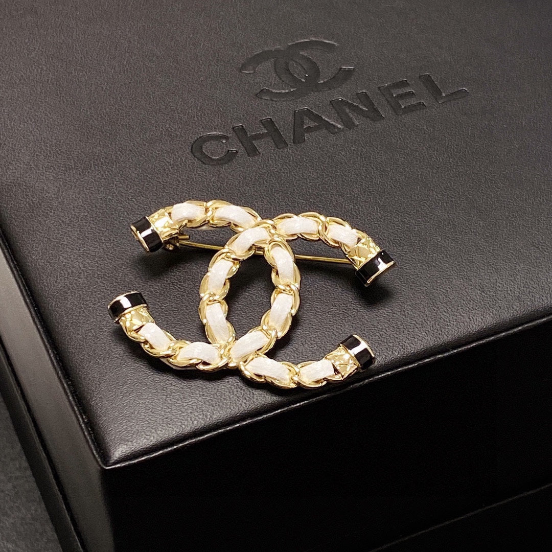 Chanel Pearl Brooch